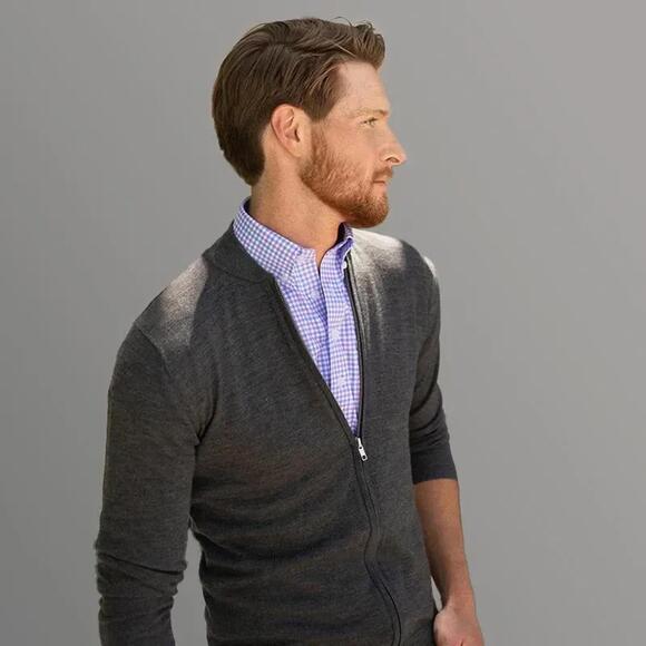 Collars & Co. NWOT Oxford Button Down Collar Polo Original Fit - Size Medium - Picture 4 of 4